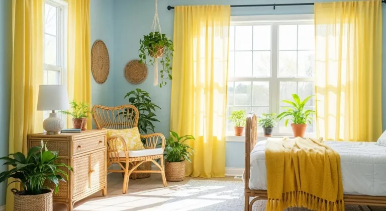 Blue and Yellow Bedroom Ideas