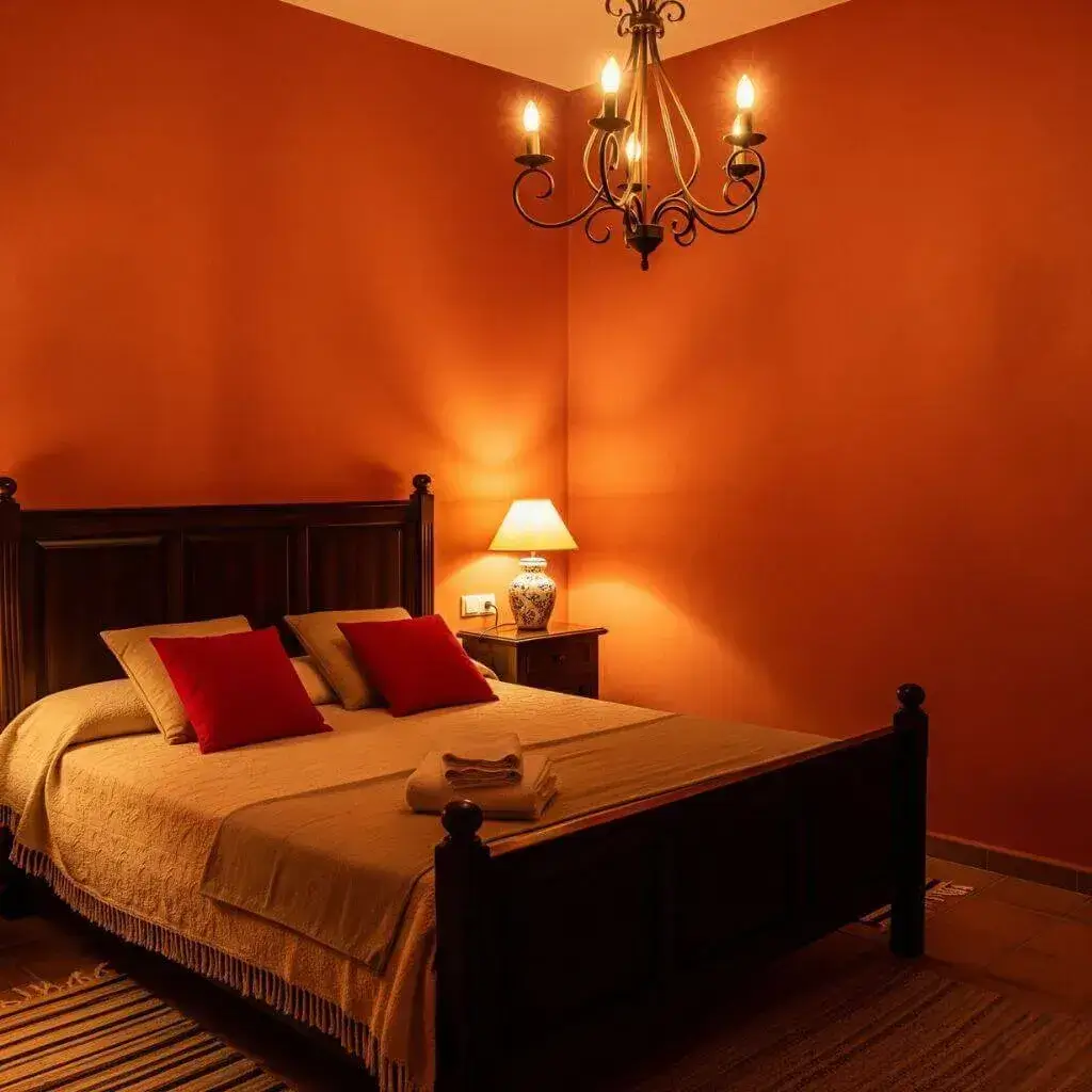 15 Powerful Spanish Bedroom Ideas to Spice Up Your Space 8 Bold Statement Lighting