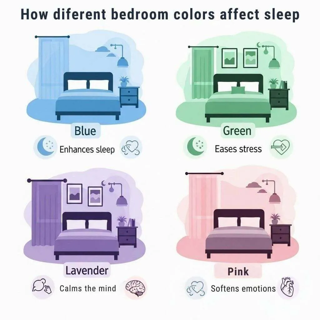How to Create a Powerful Calming Bedroom Atmosphere Through Color Psychology 5 Color Psychology Meets Sleep Science