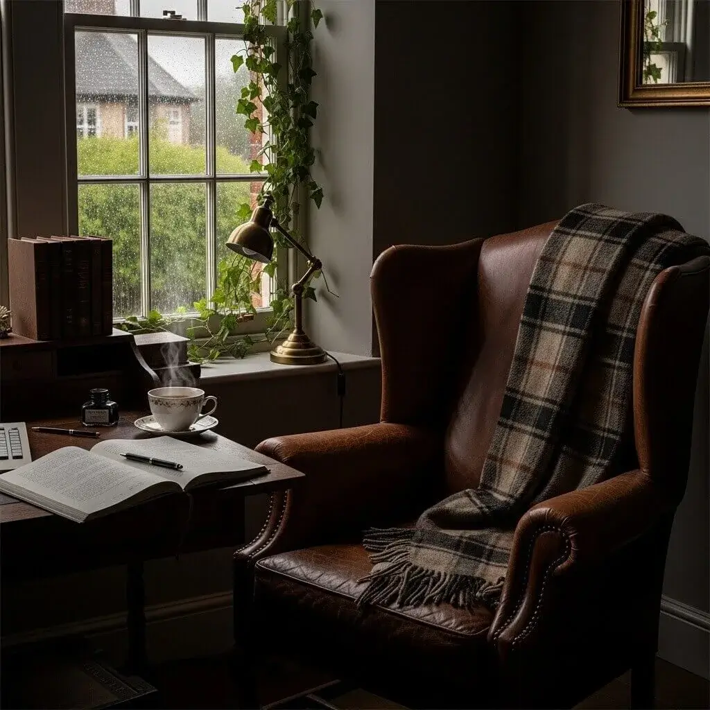 10 Powerful Dark Academia Bedroom Ideas to Create a Moody Masterpiece 10 Create a Personal Scholar’s Nook