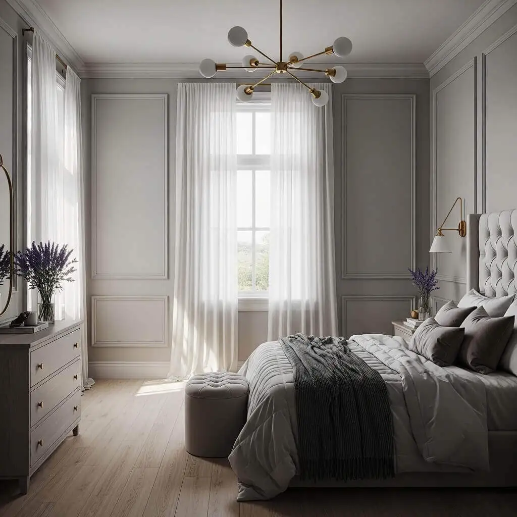 15 Grey and White Bedroom Ideas: A Cozy, Chic Color Duo You’ll Love 7 all-grey-and-white-bedroom