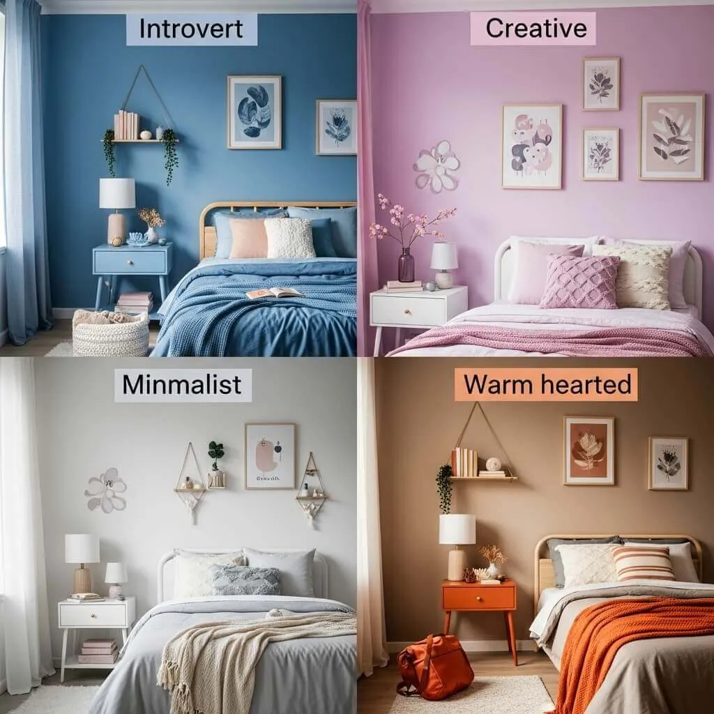 How to Create a Powerful Calming Bedroom Atmosphere Through Color Psychology 4 How to Choose the Right Color Based on Your Personality