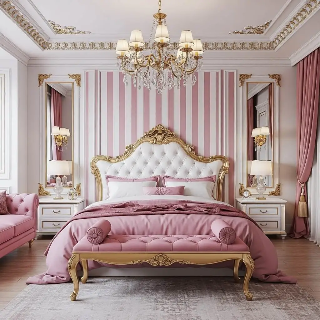 23 Gorgeous Pink and White Bedroom Ideas to Transform Your Space 4 pink and white bedroom ideas 13