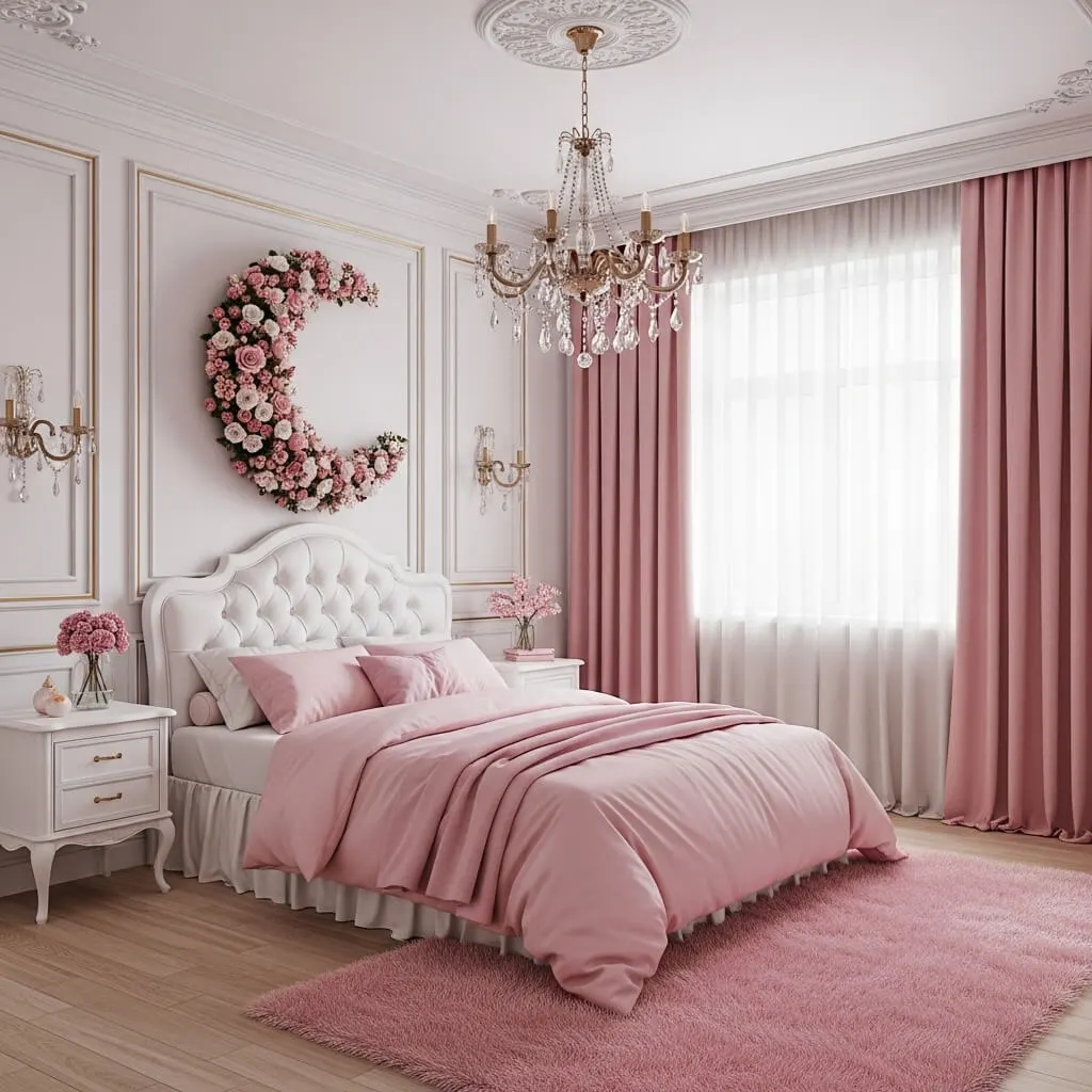 23 Gorgeous Pink and White Bedroom Ideas to Transform Your Space 17 pink and white bedroom ideas 23