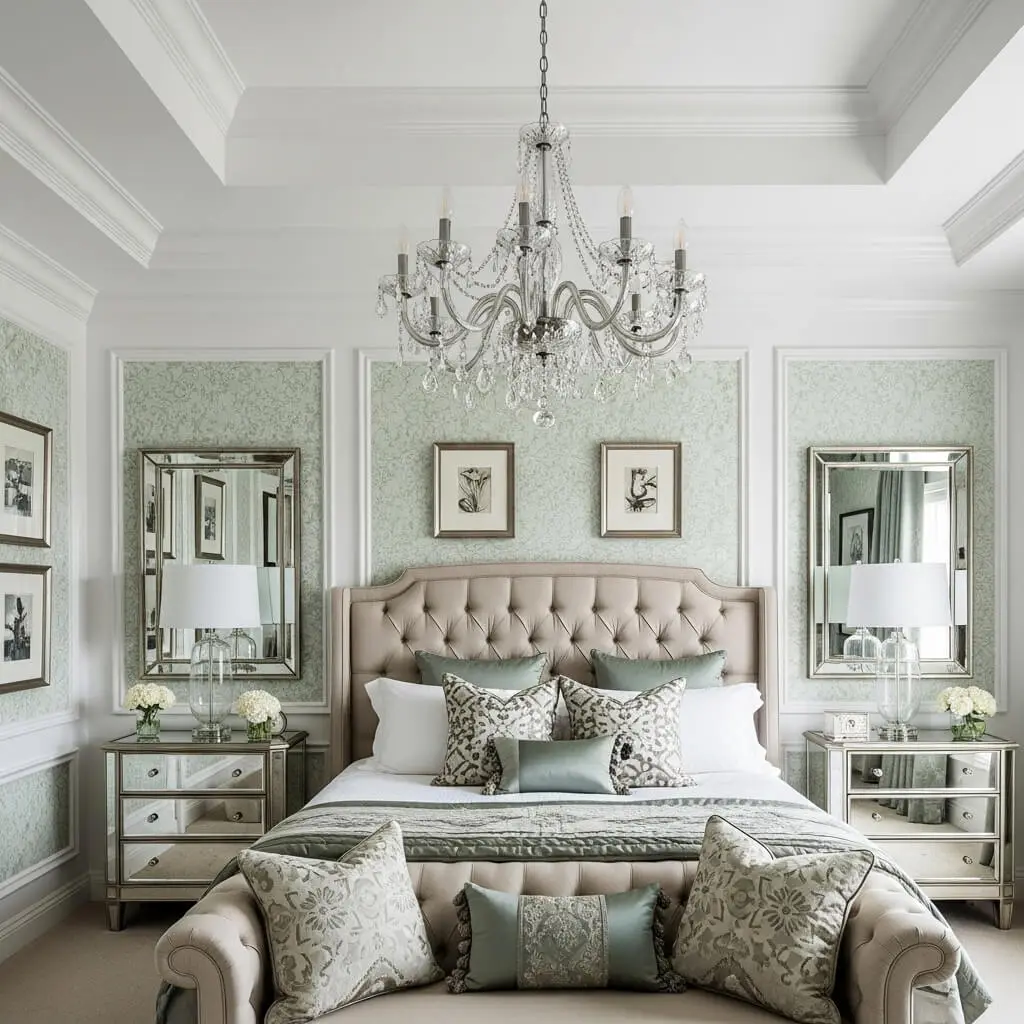 21 Stunning Sage Green Farmhouse Bedroom Ideas You Can't Resist 6 sage green farmhouse bedroom