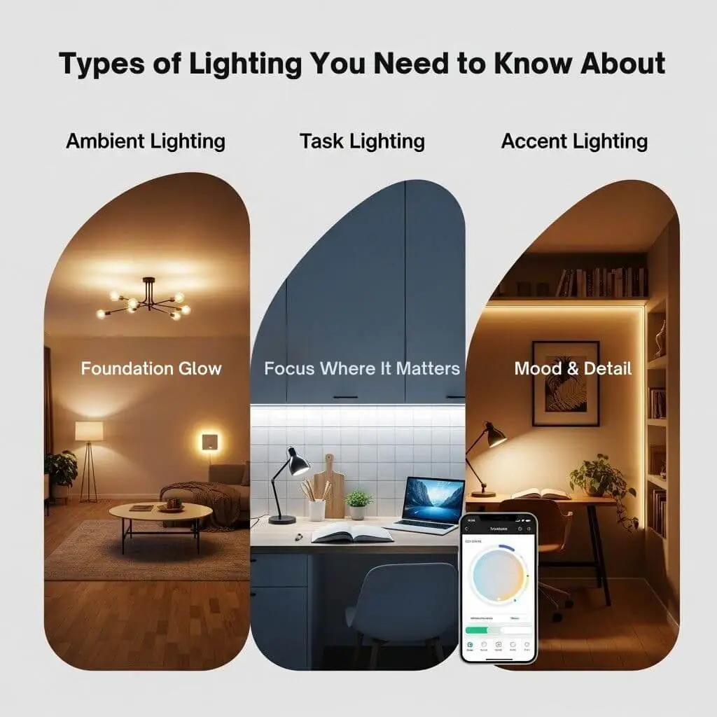 Types of Lighting You Need to Know About