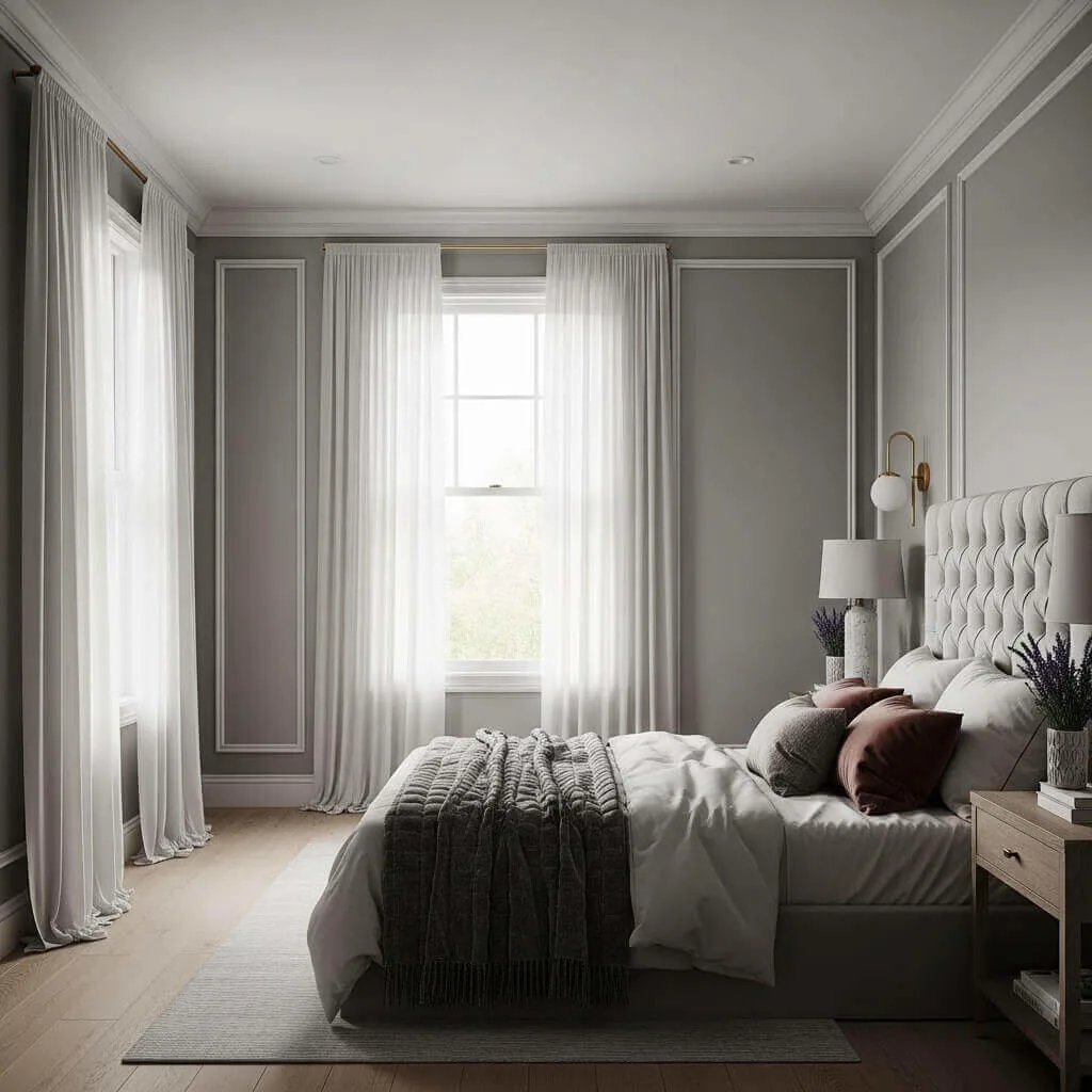 15 Grey and White Bedroom Ideas: A Cozy, Chic Color Duo You’ll Love 13 diy-grey-and-white-bedroom