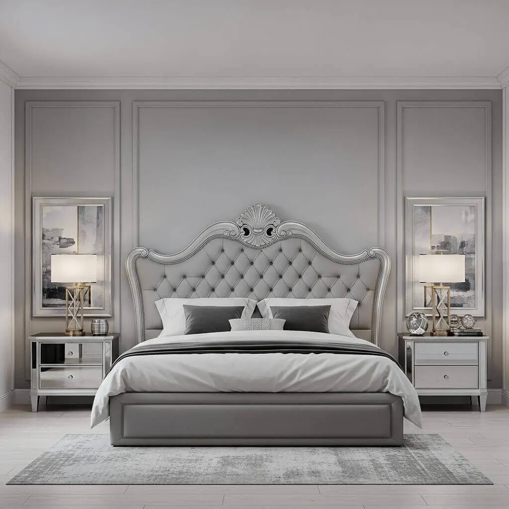 15 Grey and White Bedroom Ideas: A Cozy, Chic Color Duo You’ll Love 5 white-and-grey-bedroom