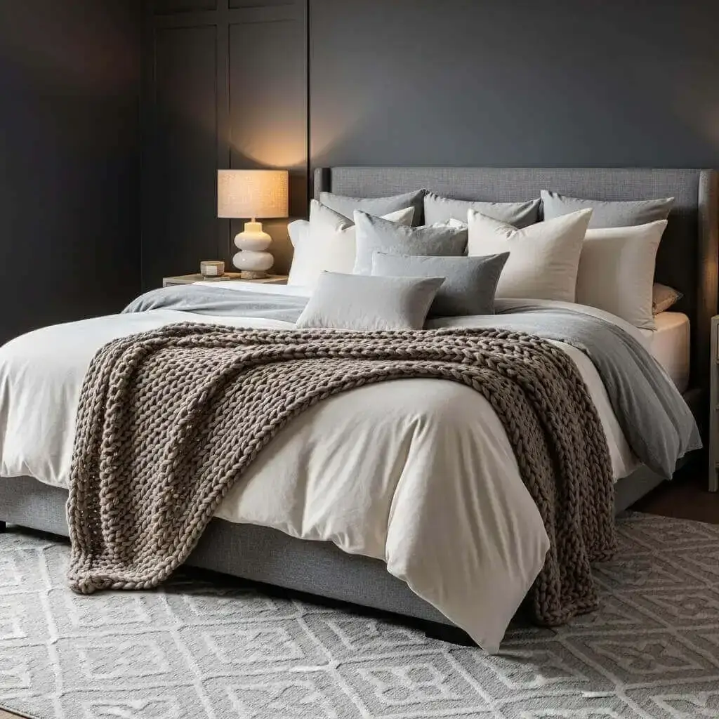 Add Texture with Plush Bedding