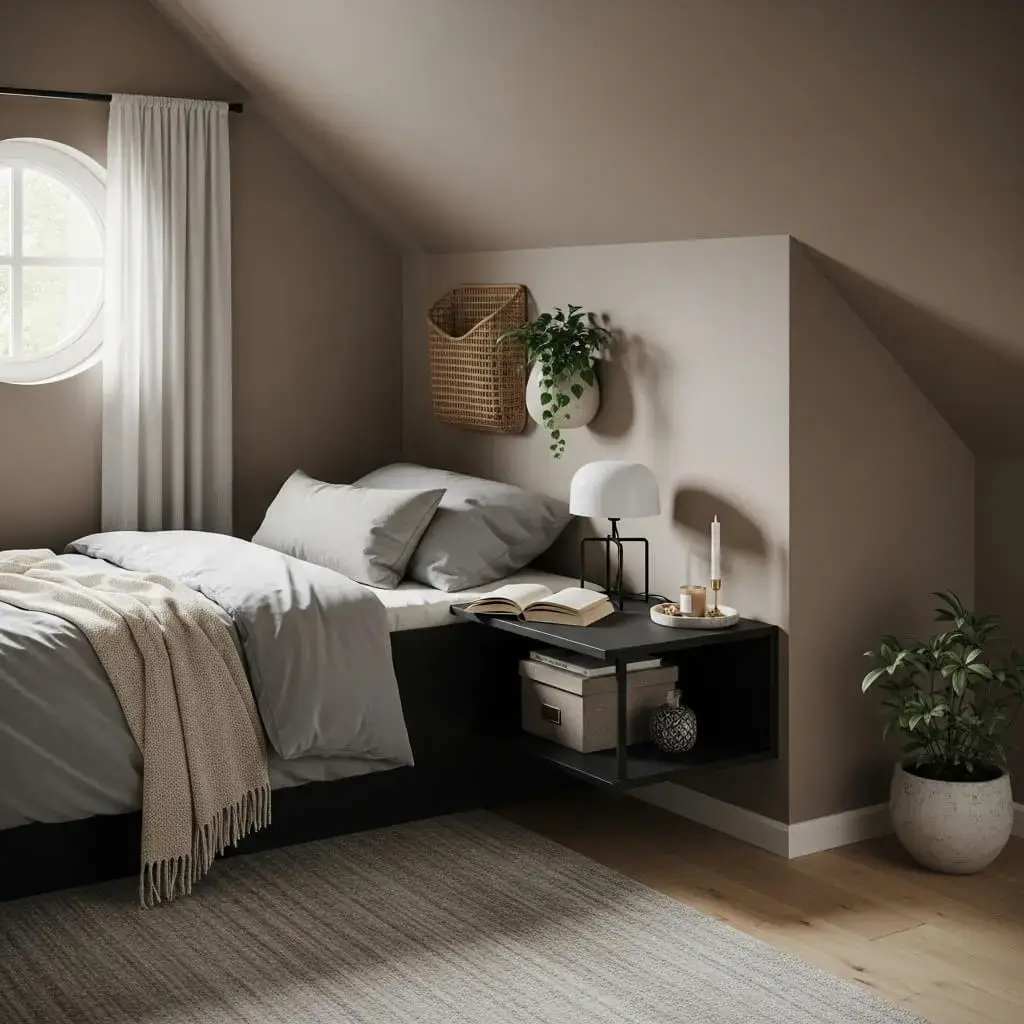 Compact Nightstands for Tight Corners