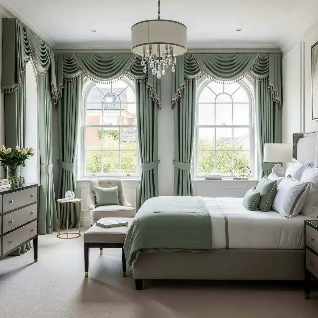 15 Stunning Sage Green Bedroom Curtains to Transform Your Space 15 Custom-Made Sage Green Curtains for a Perfect Fit