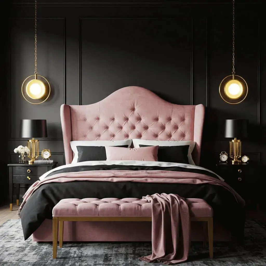 31 Black Bedroom Ideas for a Sophisticated Retreat, image size:1024x1024