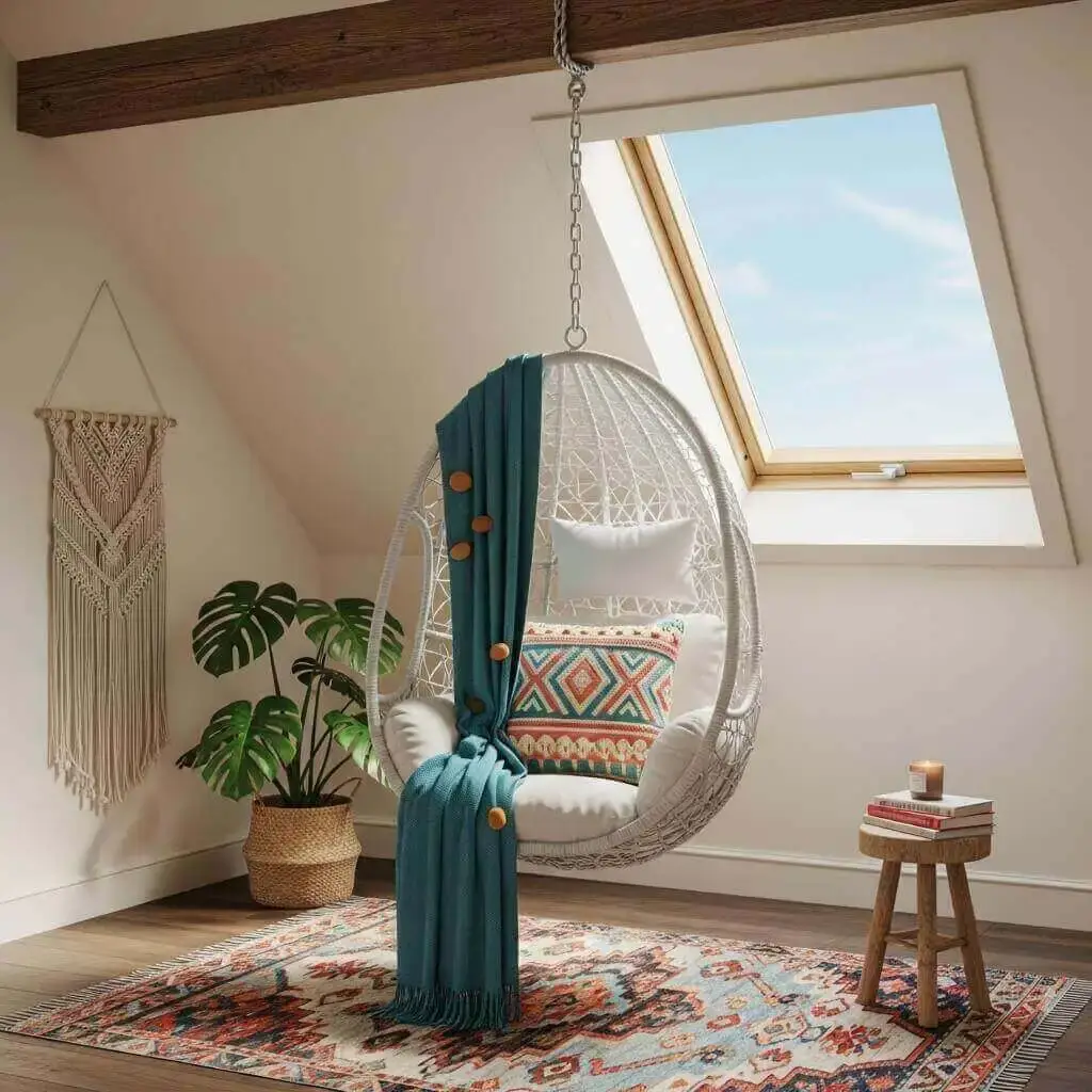 Hanging Chairs for a Playful Touch