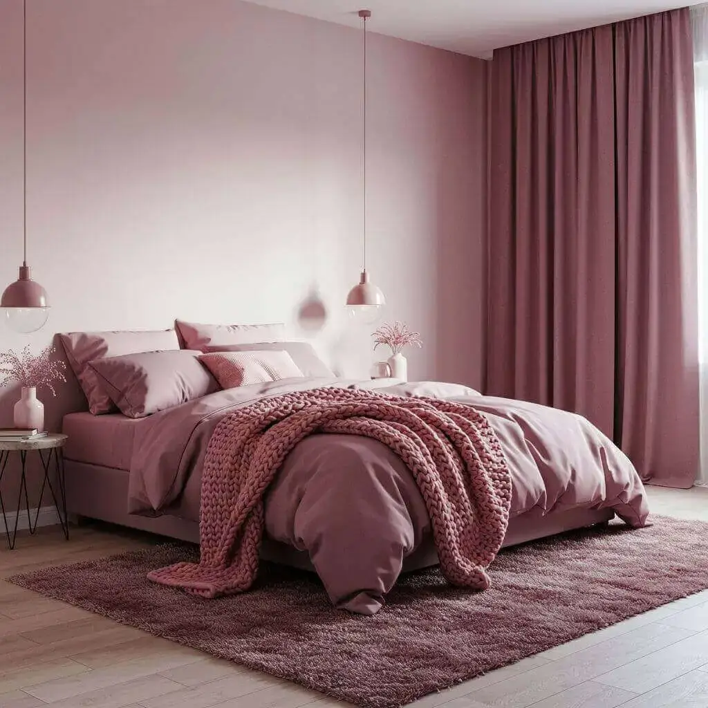 Monochromatic Pink Layers for Depth
