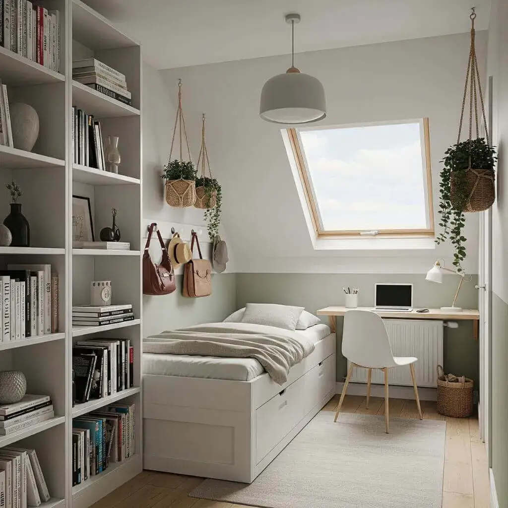 Tiny Attic? Go Vertical with Storage